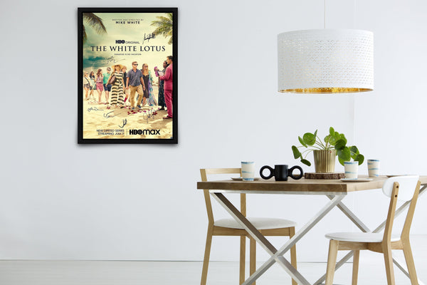 The White Lotus Signed Poster with COA