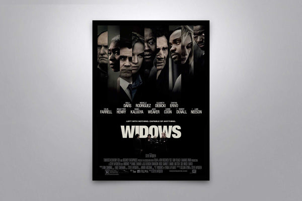 Widows Signed Poster with COA