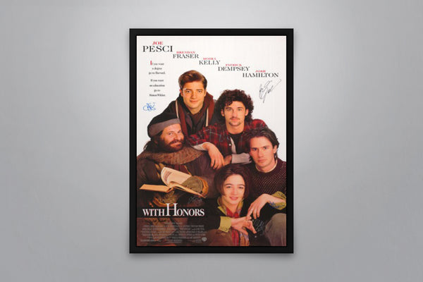 With Honors Signed Poster with COA