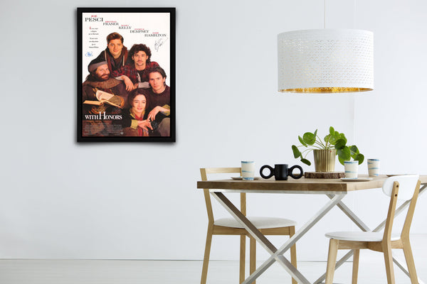 With Honors Signed Poster with COA