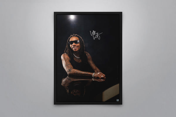 Wiz Khalifa: Multiverse - Signed Poster + COA