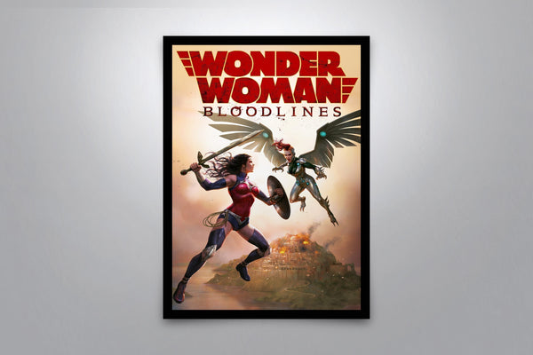 Wonder Woman Bloodlines Signed Poster with COA
