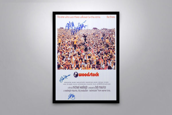 Woodstock - Signed Poster + COA