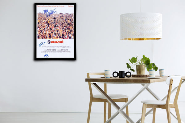 Woodstock Signed Poster with COA