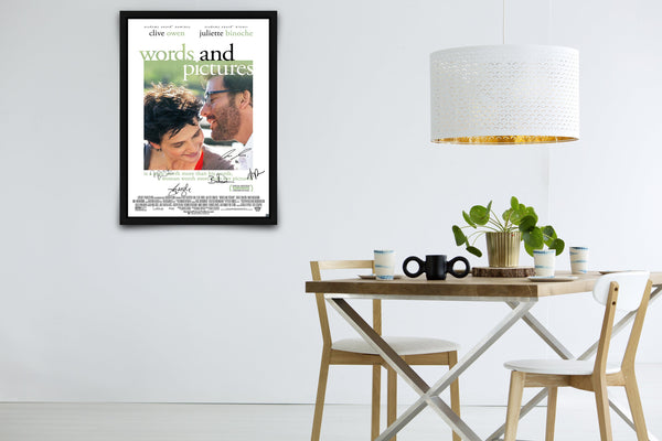 Words and Pictures Signed Poster with COA