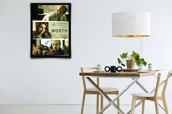 Worth Signed Poster with COA