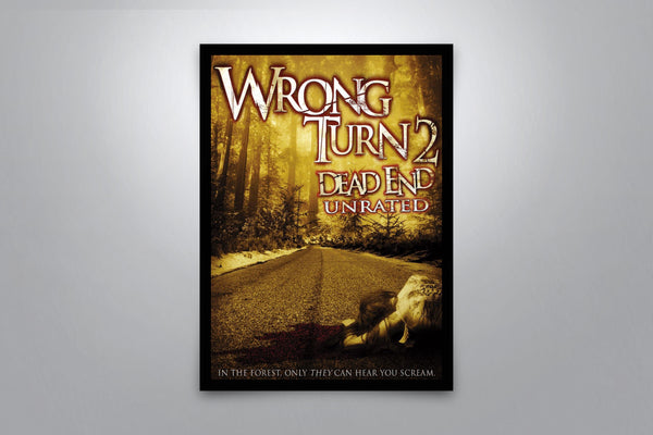 Wrong Turn 2: Dead End Signed Poster with COA