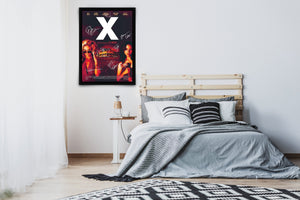 X Signed Poster with COA