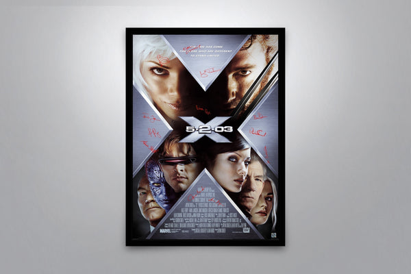 X2: X-Men United Signed Poster with COA