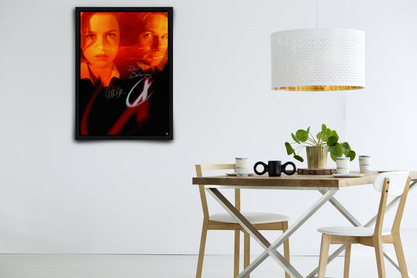The X-Files Signed Poster with COA