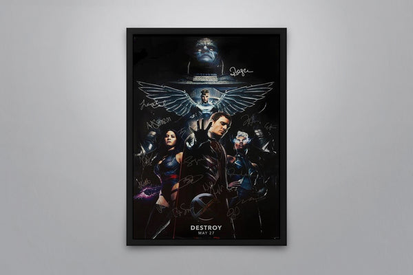 X-Men: Apocalypse Signed Poster with COA