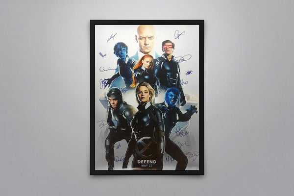 X-Men: Apocalypse Signed Poster with COA