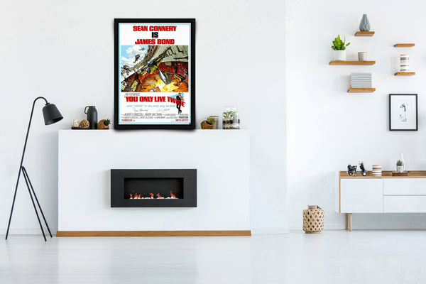 You Only Live Twice Signed Poster with COA
