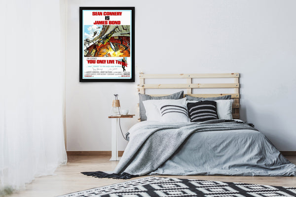 You Only Live Twice Signed Poster with COA