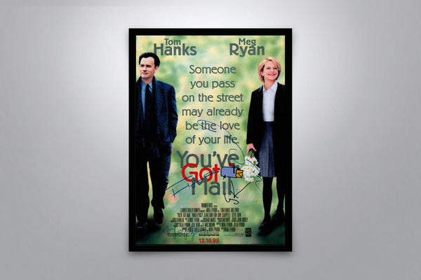 You've Got Mail Signed Poster with COA
