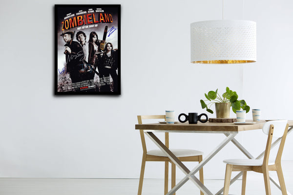 Zombieland - Signed Poster + COA