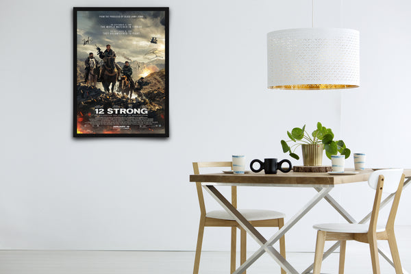 12 Strong - Signed Poster + COA