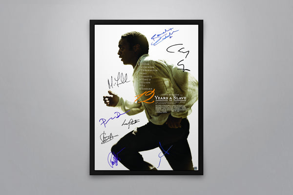 12 Years A Slave - Signed Poster + COA