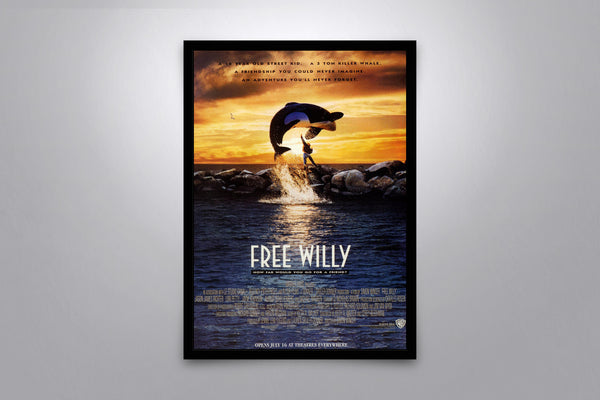 Free Willy - Signed Poster + COA