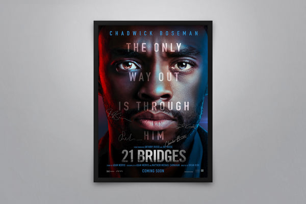 21 Bridges - Signed Poster + COA