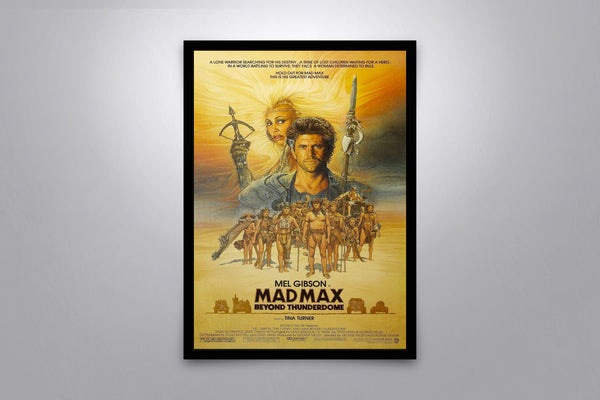 MAD MAX: Beyond Thunderdome  - Signed Poster + COA