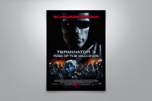Terminator Autographed Poster Collection