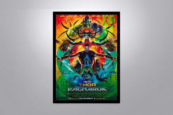 Thor Autographed Poster Collection