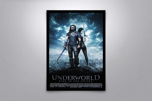 Underworld: Rise of the Lycans Signed Poster with COA