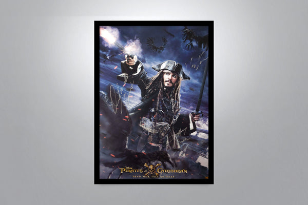 Pirates of the Caribbean Autographed Poster Collection
