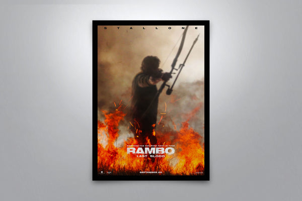 Rambo Autographed Poster Collection