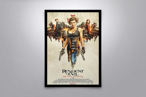 Resident Evil: The Final Chapter -Signed Poster + COA