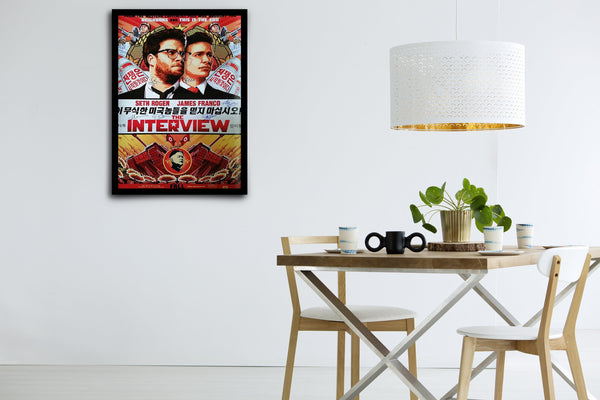 THE INTERVIEW - Signed Poster + COA