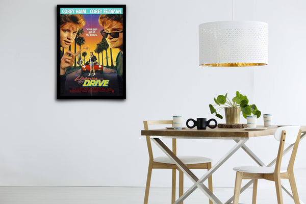 LICENSE TO DRIVE - Signed Poster + COA