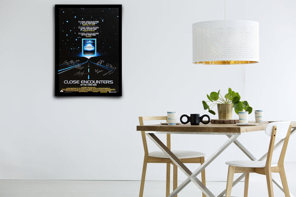 Close Encounters of the Third Kind - Signed Poster + COA