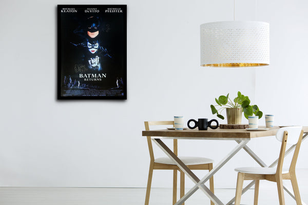 Batman Returns - Signed Poster + COA