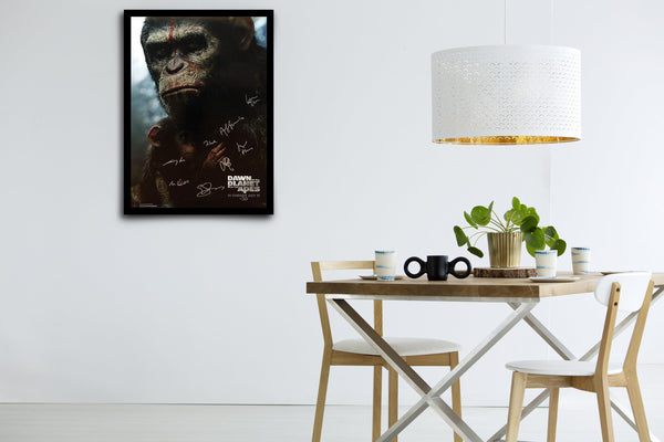 Dawn of the Planet of the Apes - Signed Poster + COA