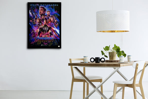 Avengers Endgame - Signed Poster + COA