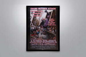 Astro Zombies: M3 Cloned - Signed Poster + COA