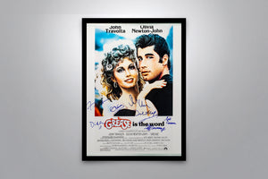 GREASE - Signed Poster + COA