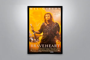 BRAVEHEART - Signed Poster + COA
