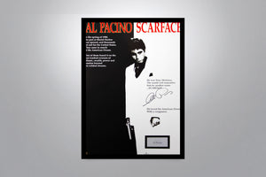 SCARFACE - Signed Poster + COA