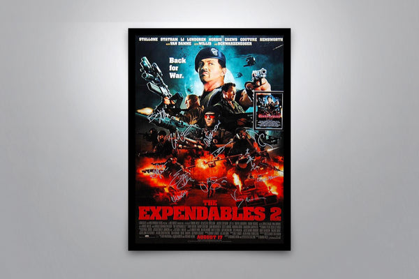 EXPENDABLES 2 - Signed Poster + COA