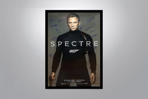 JAMES BOND: 007 Spectre - Signed Poster + COA
