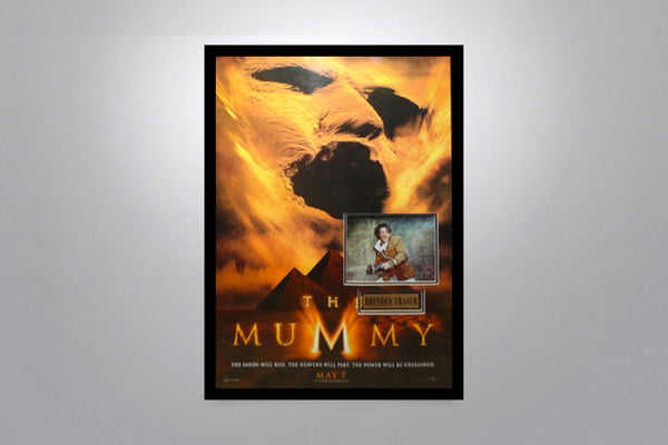 The Mummy 1999 - Signed Poster + COA