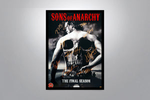 SONS OF ANARCHY - Signed Poster + COA
