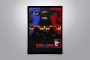 SILENCE OF THE LAMBS - Signed Poster + COA