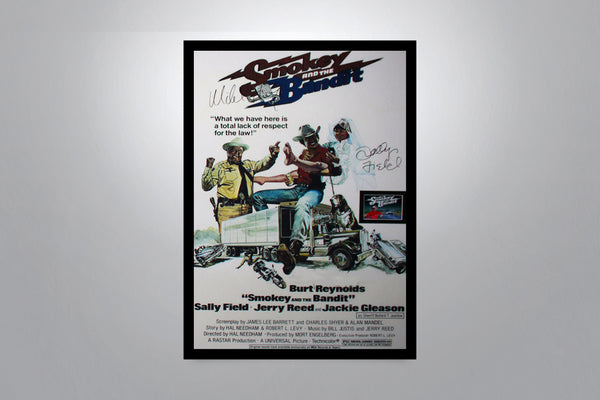 SMOKEY AND THE BANDIT - Signed Poster + COA