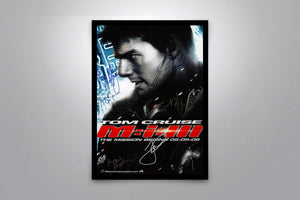 MISSION: IMPOSSIBLE III - Signed Poster + COA