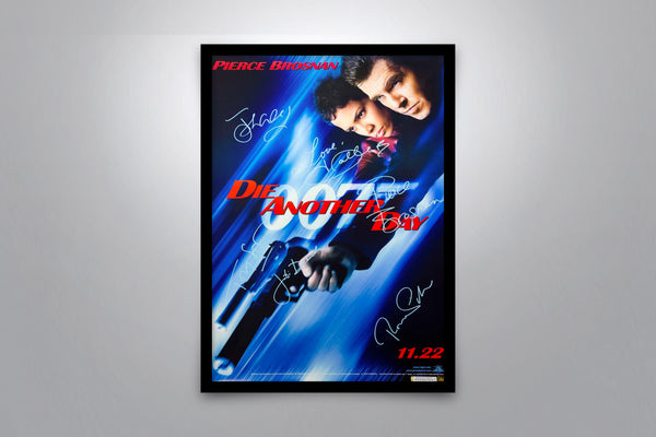 JAMES BOND: Die Another Day - Signed Poster + COA