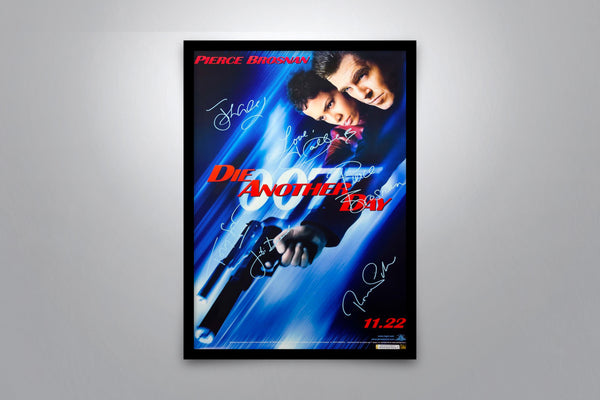 James Bond: Die Another Day Signed Poster with COA